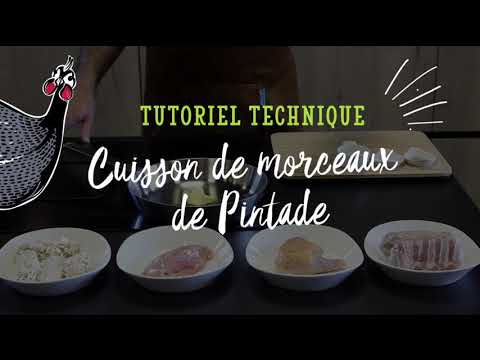 Comment cuire vos morceaux de pintade Avec le Chef belge Corentin Rochez